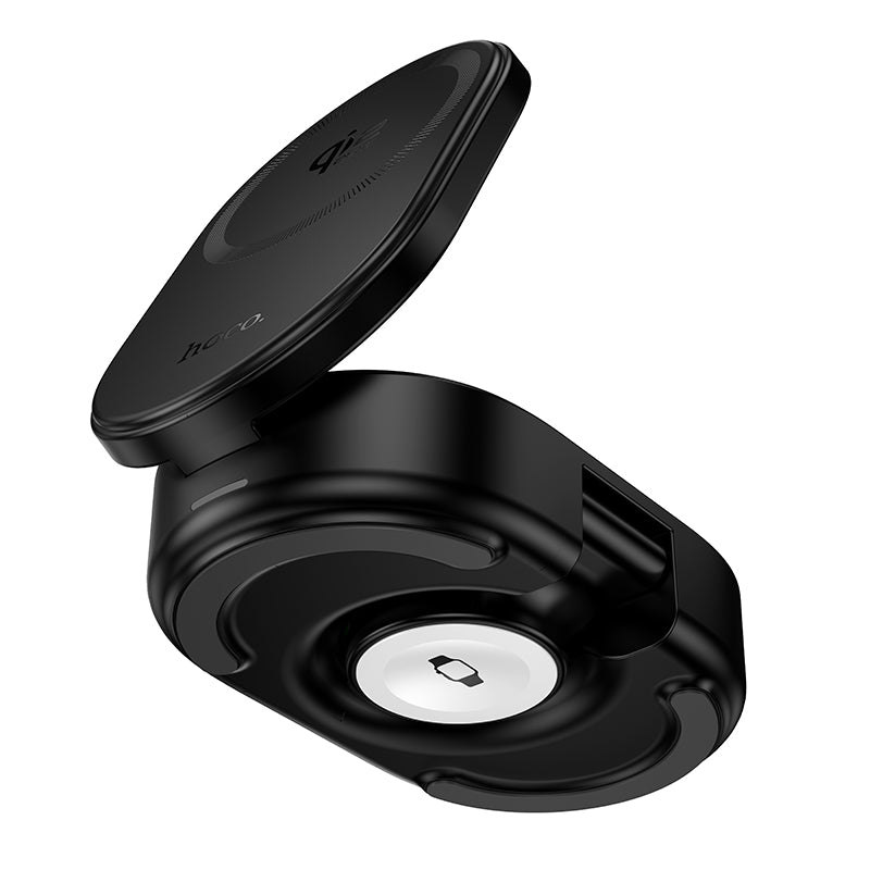Hoco. CQ23 Cargador Inalámbrico Qi2.2 3 en 1 de 25W