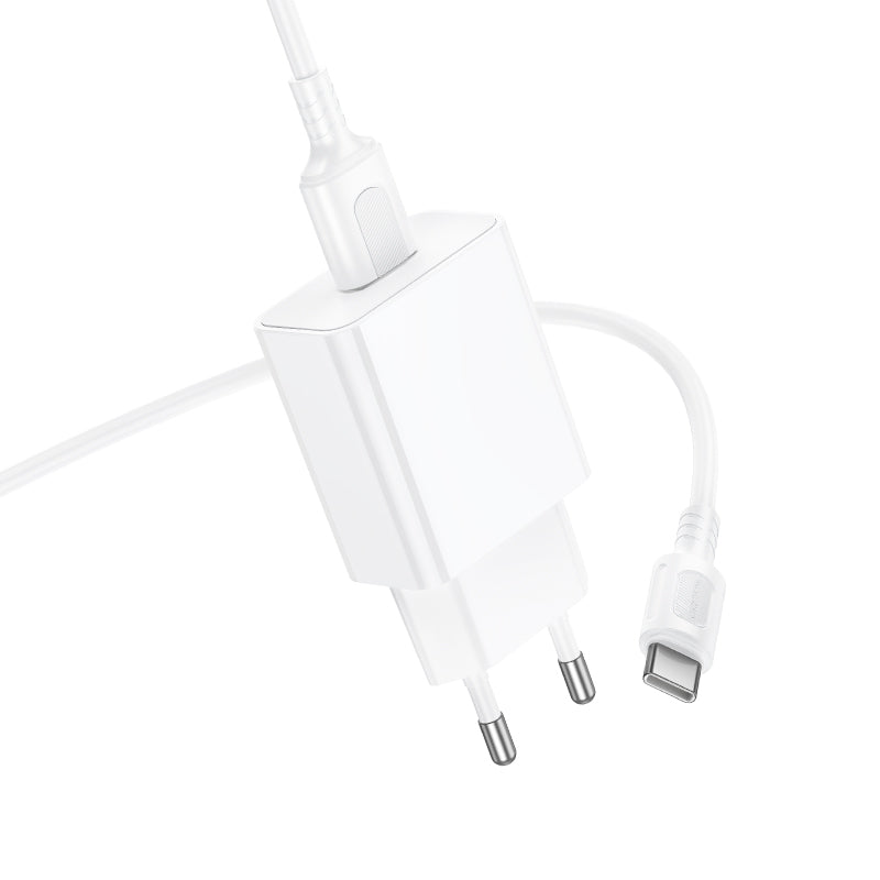 Borofone. BA110A Cargador USB con Cable Type-C