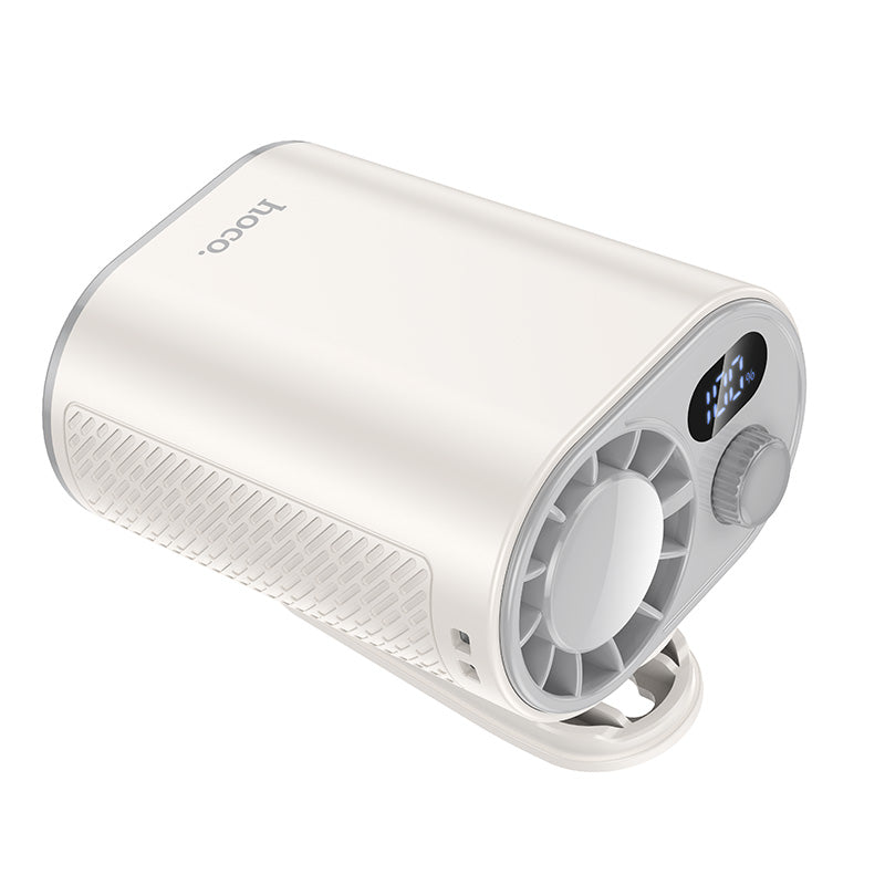 Hoco. HX609 Ventilador Portátil con Clip y Pantalla Digital