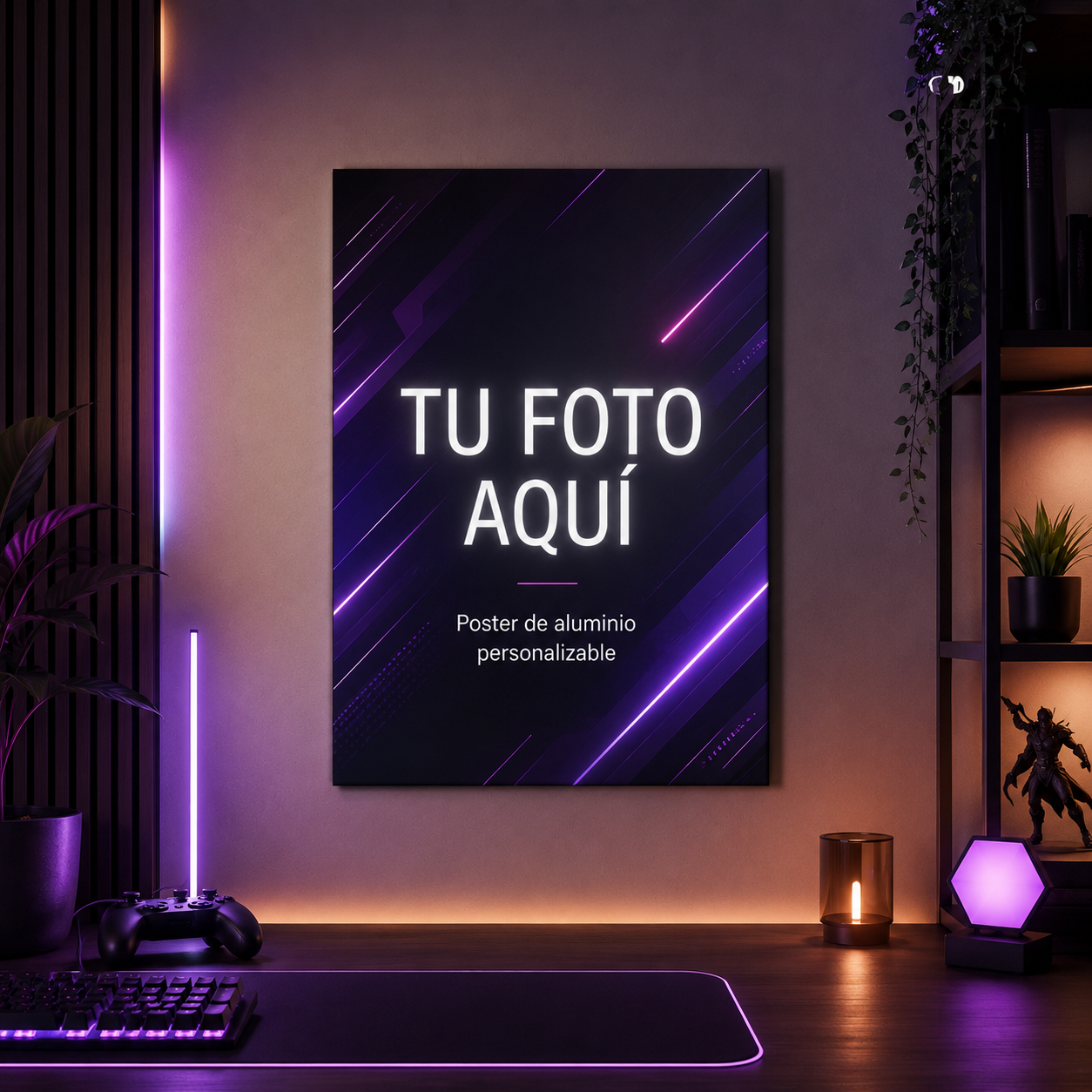 Póster Metal Personalizada - HH Studios