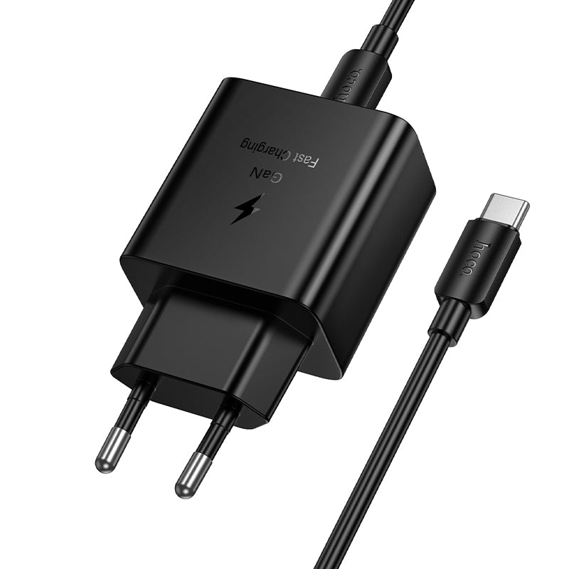 Hoco. N77 Cargador Completo PD45W USB-C con Cable C-C
