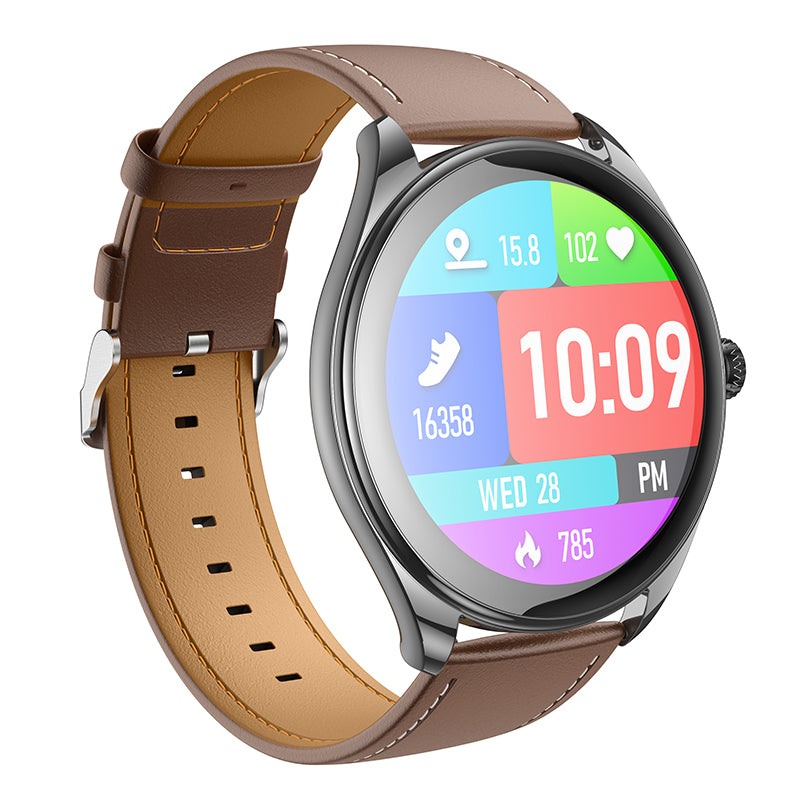 Hoco. Y22 Smartwatch con pantalla 1.43″ AMOLED – Bluetooth, llamadas y monitoreo deportivo