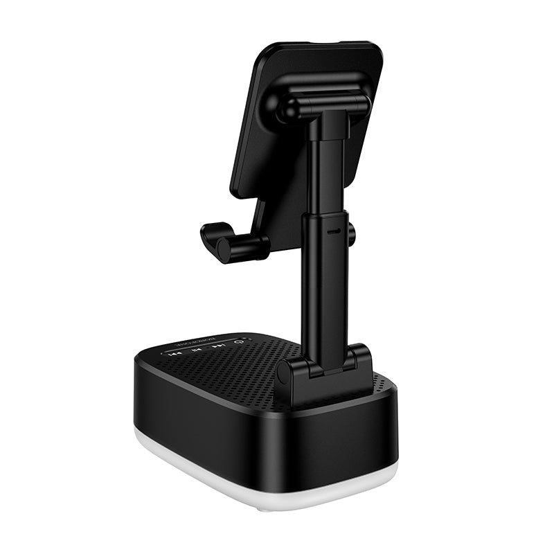 Borofone. BR200 Altavoz Bluetooth 3 en 1 con Soporte Móvil y Power Bank