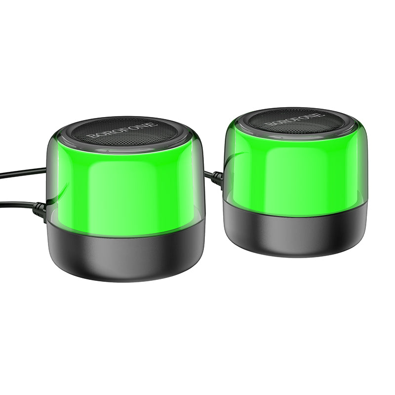 BOROFONE BP12 Altavoz Inalámbrica Para PC Con Cable Y Bluetooth Colorido