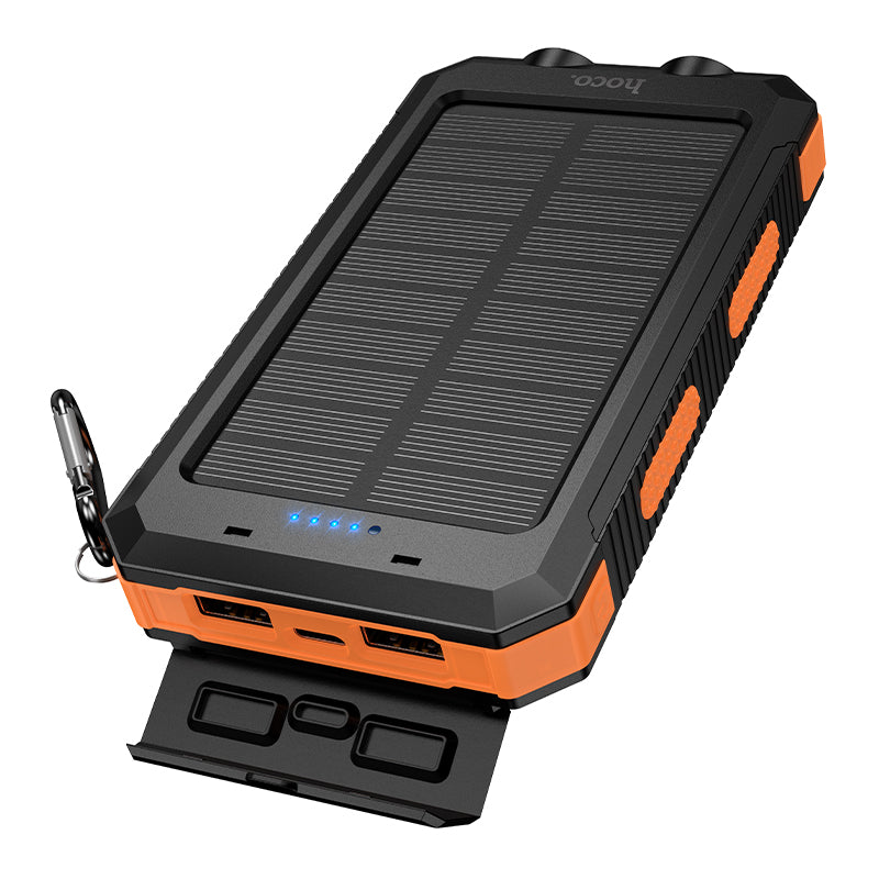 Hoco. J164 Power Bank Solar con Luz 8000mAh