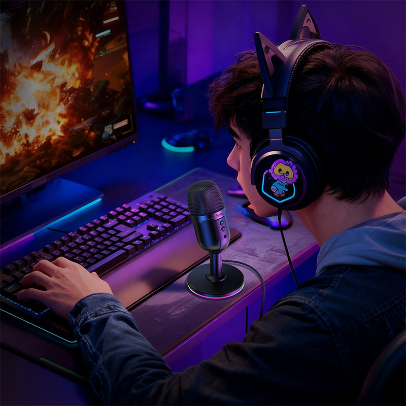 Hoco. L25 Micrófono Gaming USB Omnidireccional