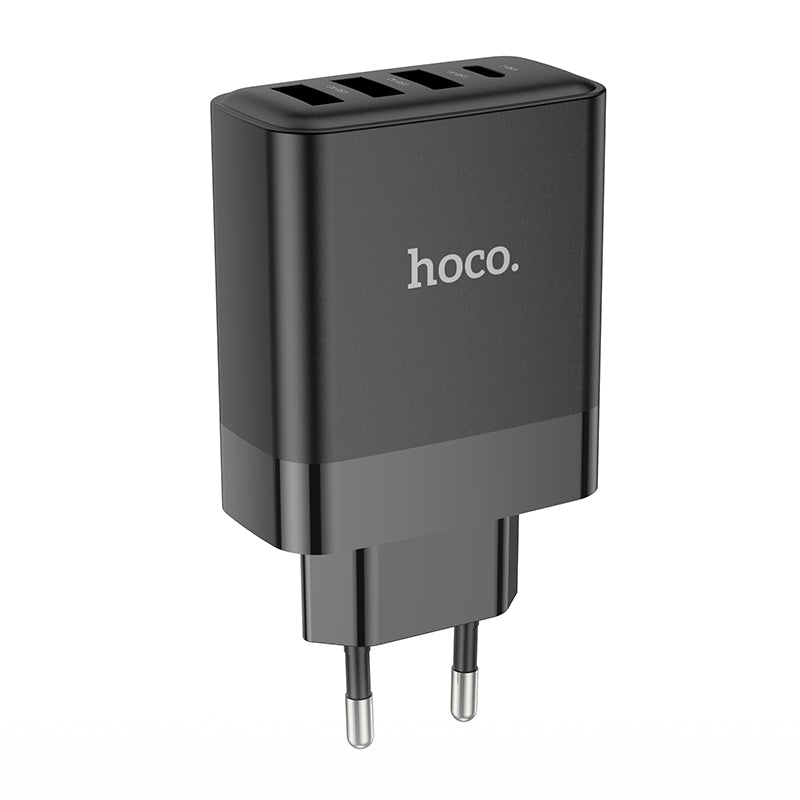 Hoco. C127A Cargador De 4 Puertos (3 QC3.0 + 1 PD45W)