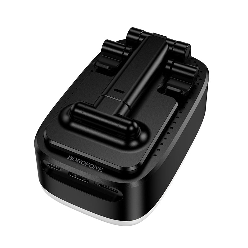 Borofone. BR200 Altavoz Bluetooth 3 en 1 con Soporte Móvil y Power Bank