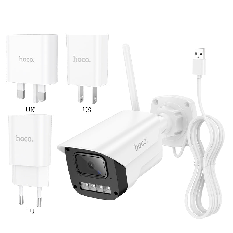 Hoco. D4 Cámara HD Smart para Exteriores Full HD 1080p IP65