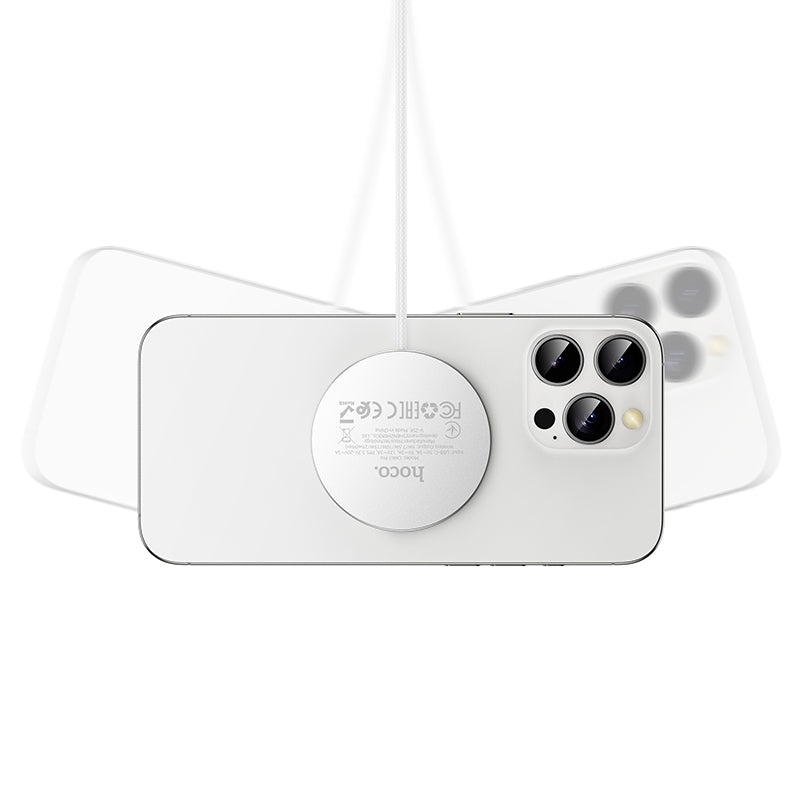 Hoco. CW63 Pro Cargador Magnético Qi2.2 25W Type-C
