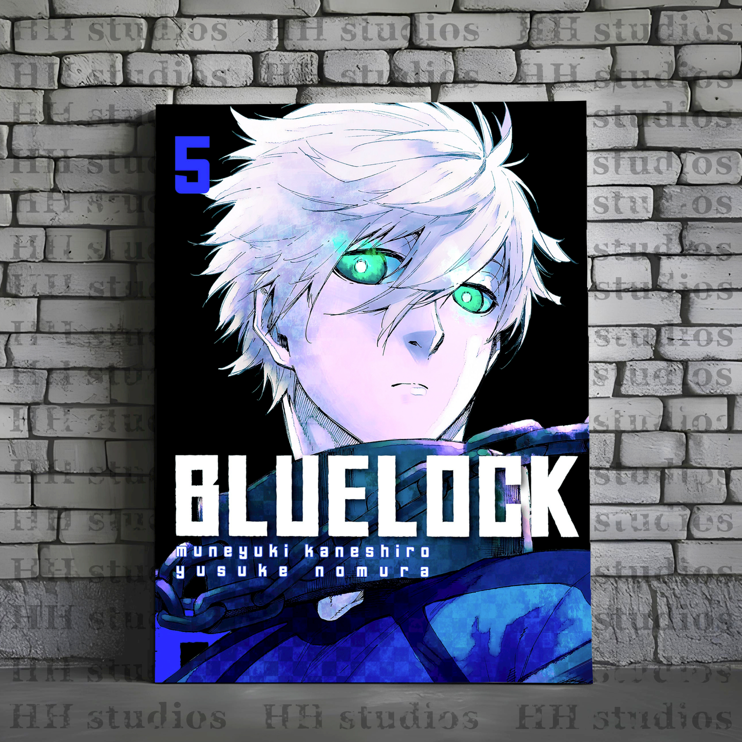 BLUE LOCK Póster Metal Personalizada - HH Studios