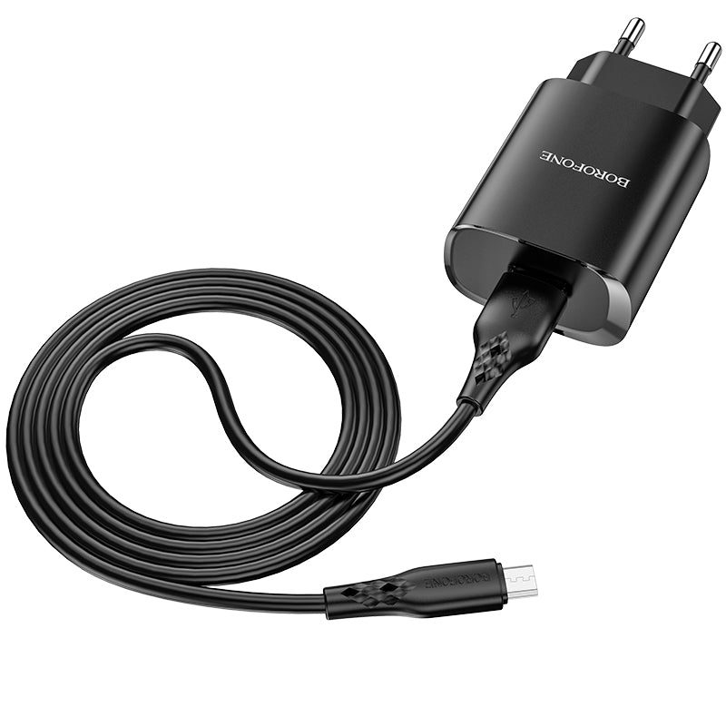 BOROFONE BN1 Cargador De Puerto Único Micro USB