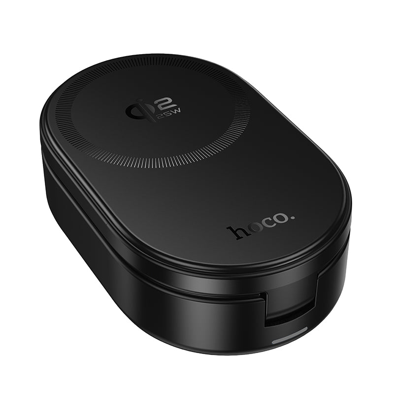 Hoco. CQ23 Cargador Inalámbrico Qi2.2 3 en 1 de 25W