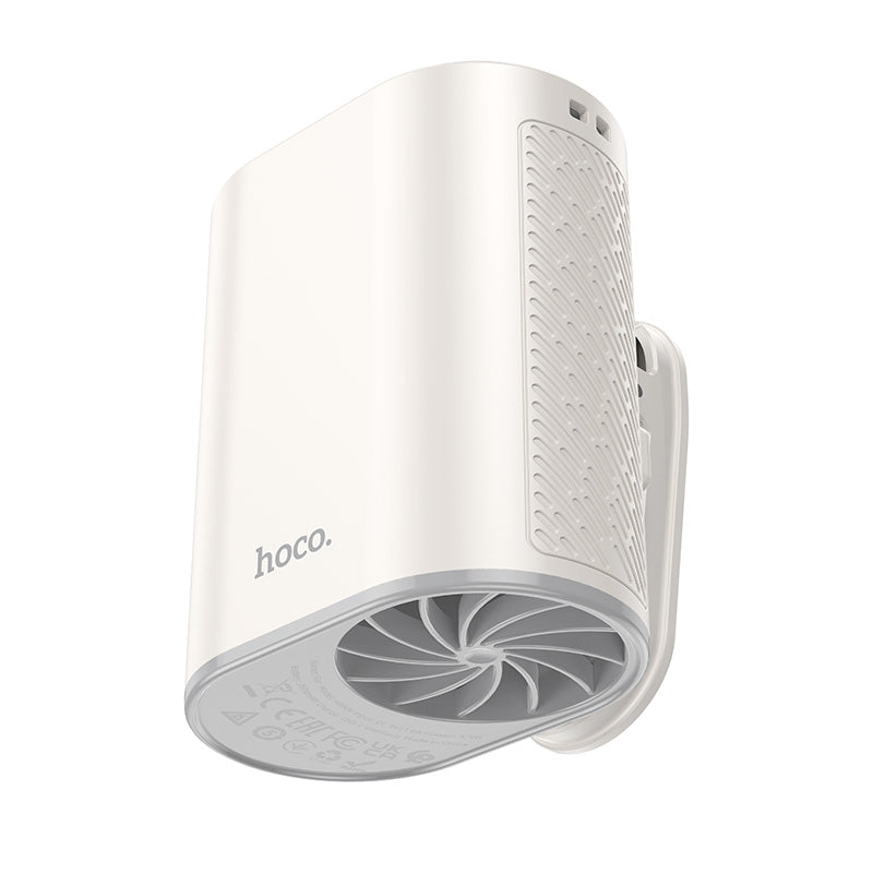 Hoco. HX609 Ventilador Portátil con Clip y Pantalla Digital