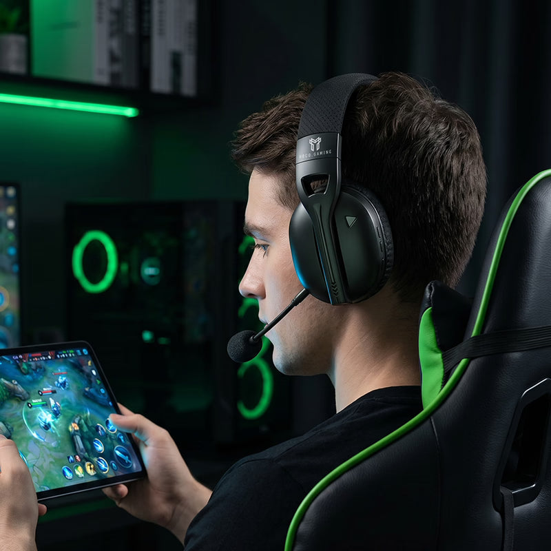 Hoco. W114 Auriculares Gaming Bluetooth 5.4 con 4 Modos