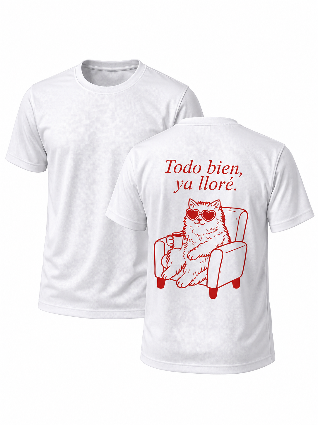 Camiseta Técnica Transpirable Todo bien, ya lloré - HH Studios