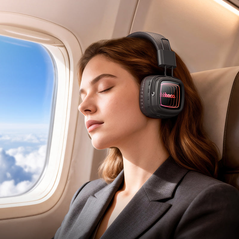 Hoco. W72 Auriculares Bluetooth de Diadema Espejo Abismo