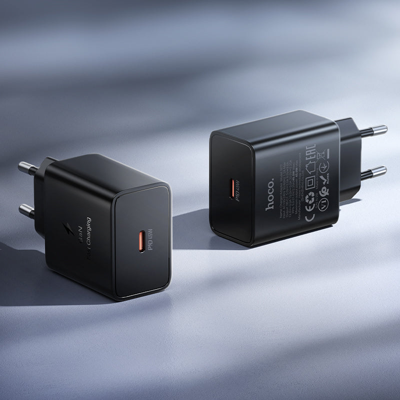 Hoco. N77 Cargador Rápido PD45W USB-C GaN