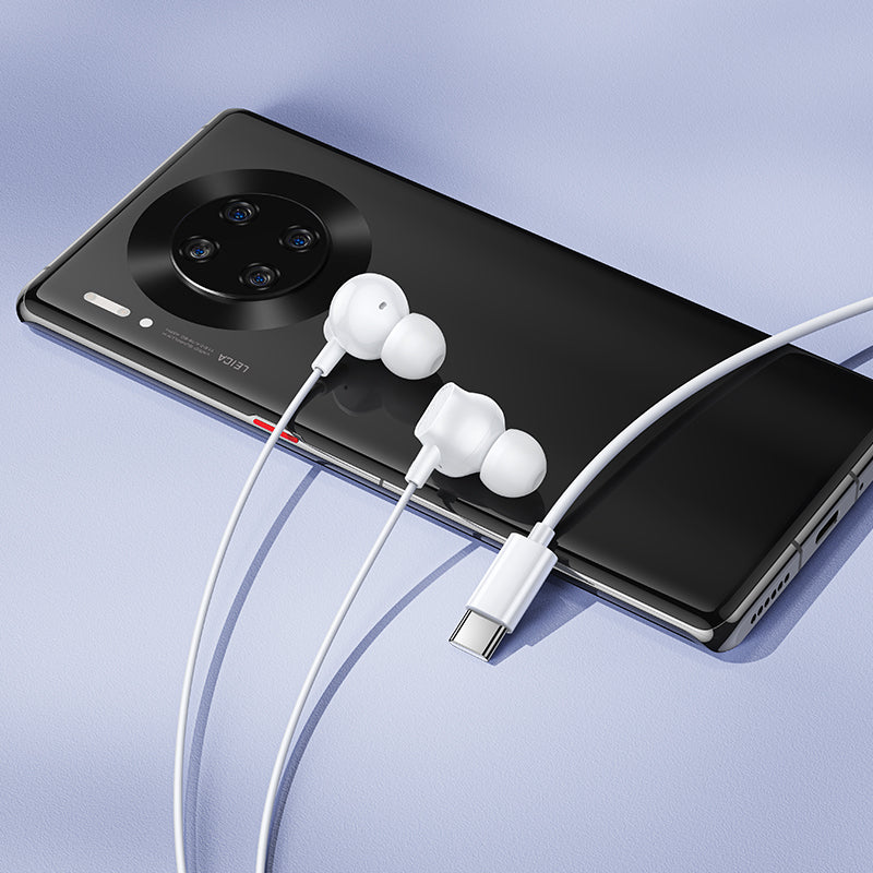 Hoco. M117 Auriculares Type-C con Cable y Micrófono