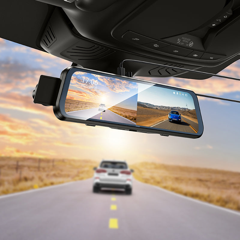 Hoco. DV16 DVR para Coche Doble Canal con Pantalla Táctil 9.66”