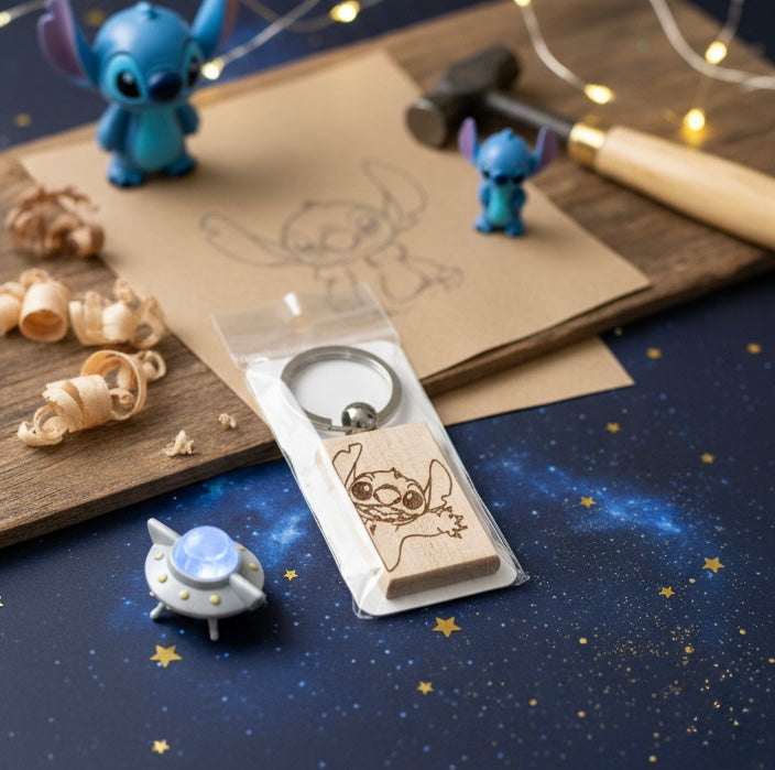 Llaveros Madera - HH Studios