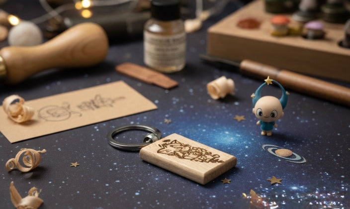 Llaveros Madera - HH Studios