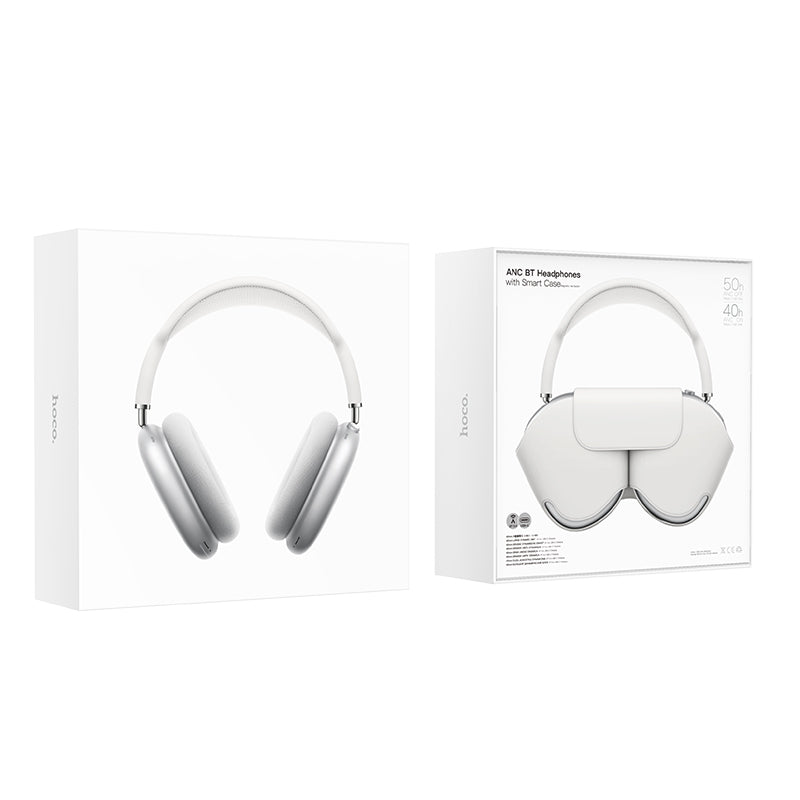 Hoco. W58 Auriculares inalámbricos con cancelación de ruido (ANC) – Bluetooth 5.4