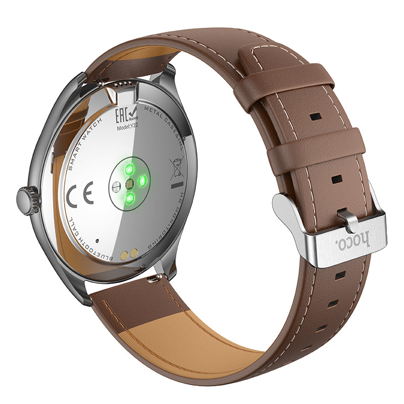 Hoco. Y22 Smartwatch con pantalla 1.43″ AMOLED – Bluetooth, llamadas y monitoreo deportivo
