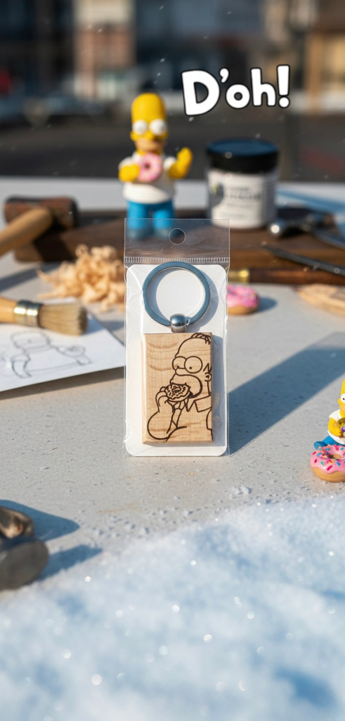 Llaveros Madera - HH Studios