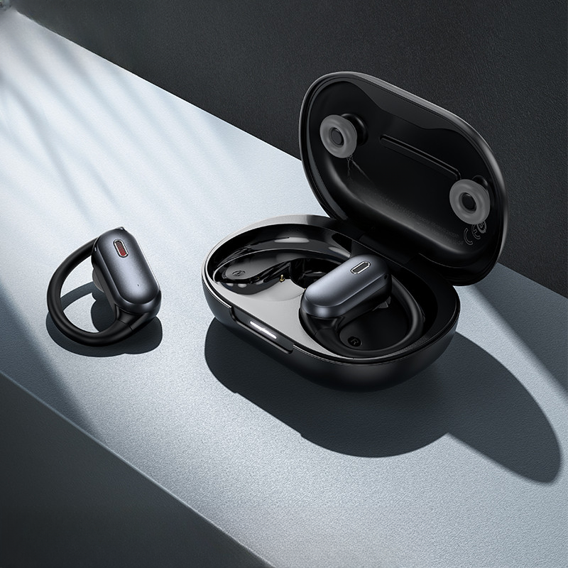 Hoco. EA7 OWS Auriculares Inalámbricos con Gancho Abierto – Bluetooth 5.4, ANC+ENC, 7h de Autonomía