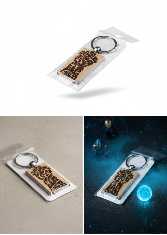 Llaveros Madera - HH Studios