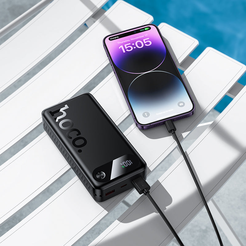 Hoco. J154A Power Bank 20 000 mAh 22.5 W QC3.0 / PD – Doble Salida USB-A + USB-C
