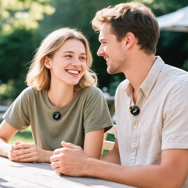 Hoco. L22 2 en 1 Micrófono Inalámbrico iP/Type-C con ENC