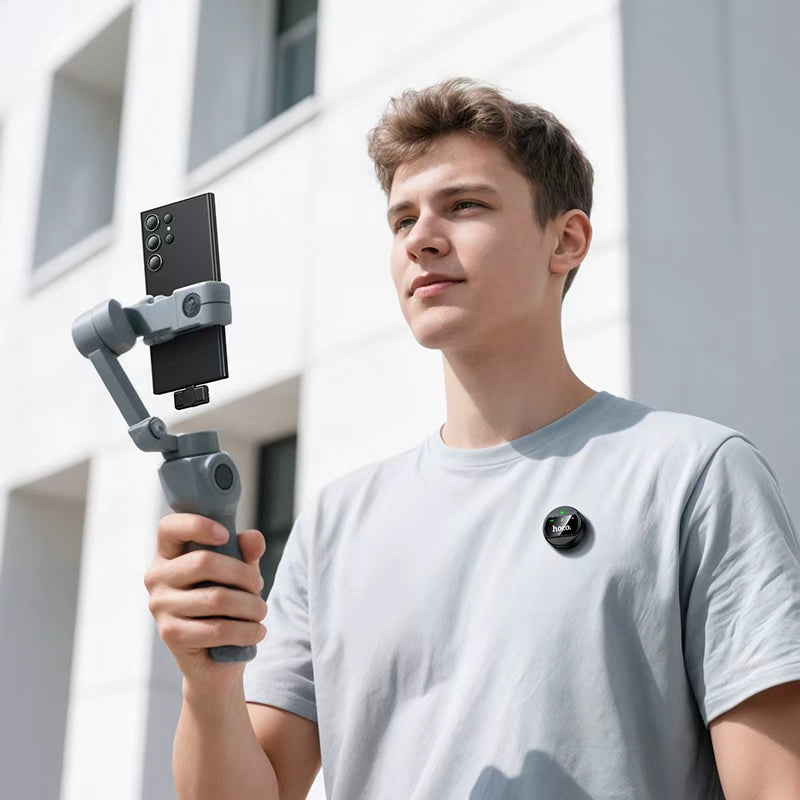 Hoco. L21 Micrófono Inalámbrico Tipo-C con Clip Magnético