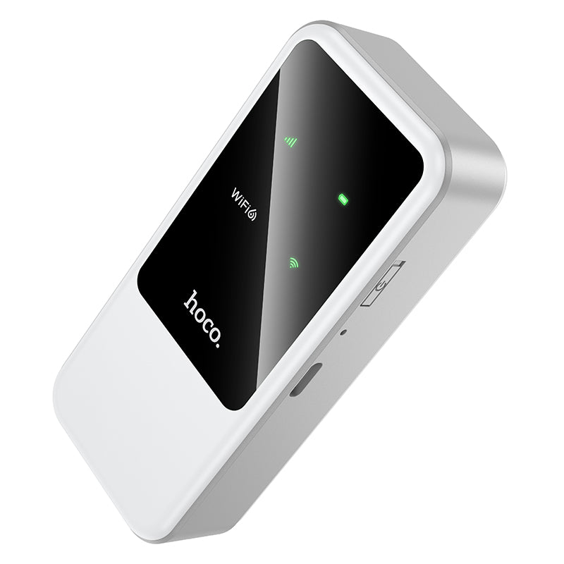 Hoco. HI42 Wi-Fi Portátil 4G con SIM (EU/AS/AF) – Wi-Fi 6