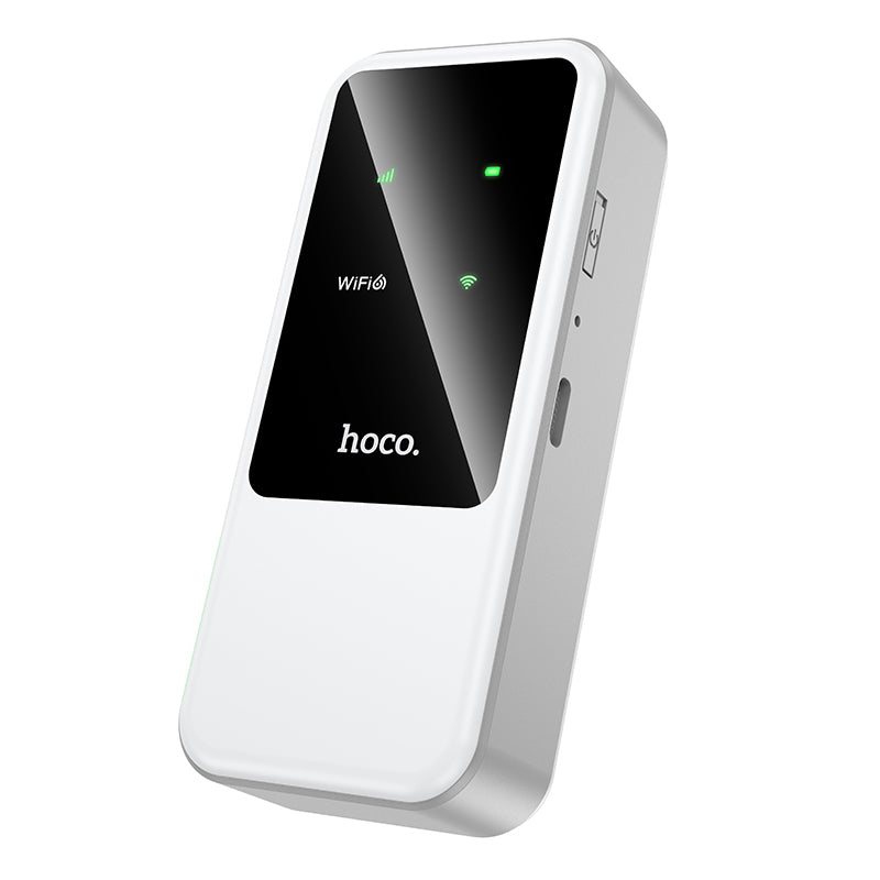 Hoco. HI42 Wi-Fi Portátil 4G con SIM (EU/AS/AF) – Wi-Fi 6