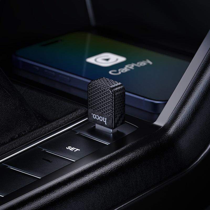 Hoco. HU3 Adaptador CarPlay Inalámbrico Mini – Plug & Play
