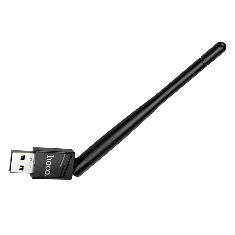 Hoco. HI37 Adaptador Wi-Fi 4 USB para Tarjeta de Red Inalámbrico