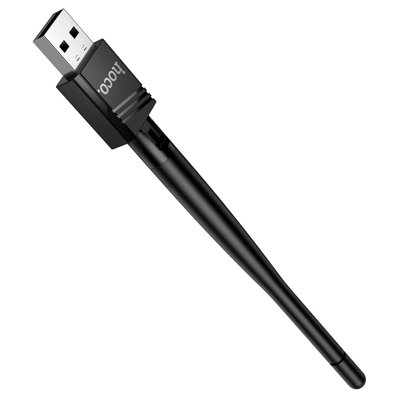 Hoco. HI37 Adaptador Wi-Fi 4 USB para Tarjeta de Red Inalámbrico