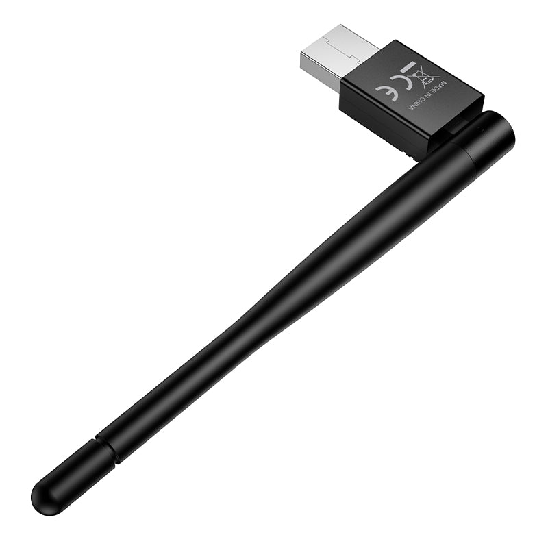 Hoco. HI37 Adaptador Wi-Fi 4 USB para Tarjeta de Red Inalámbrico