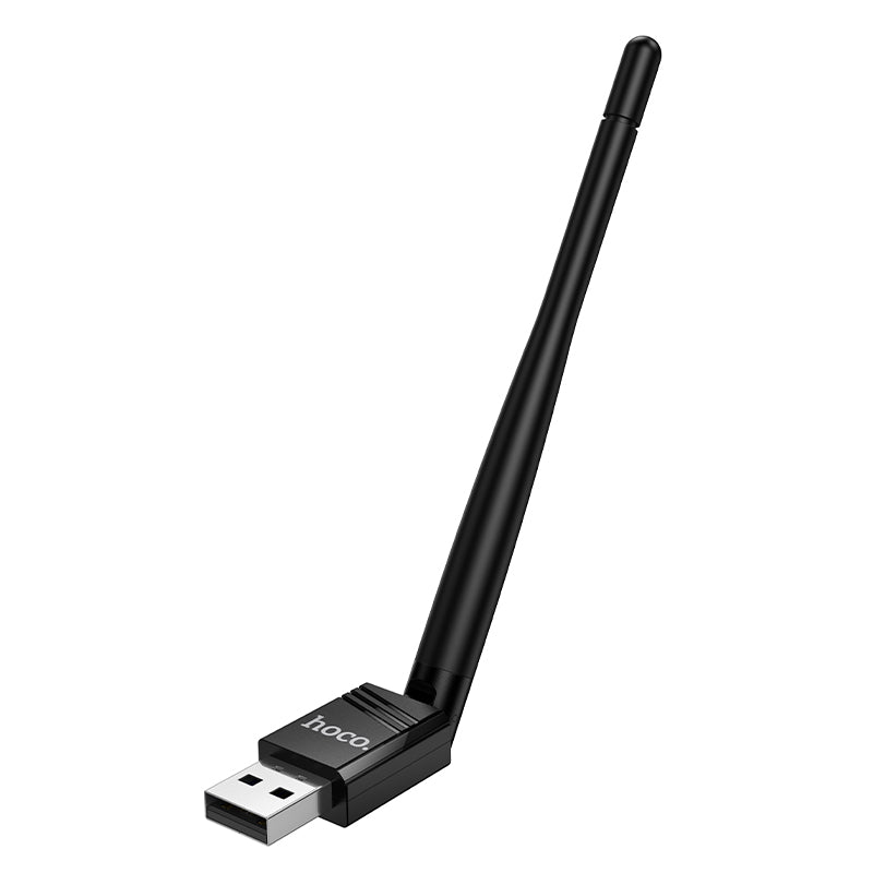 Hoco. HI37 Adaptador Wi-Fi 4 USB para Tarjeta de Red Inalámbrico