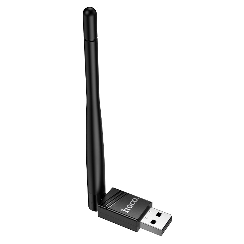 Hoco. HI37 Adaptador Wi-Fi 4 USB para Tarjeta de Red Inalámbrico
