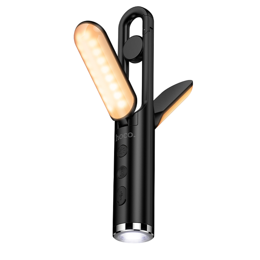 Hoco. HX13 – Lámpara de Camping Multifuncional Recargable con Power Bank