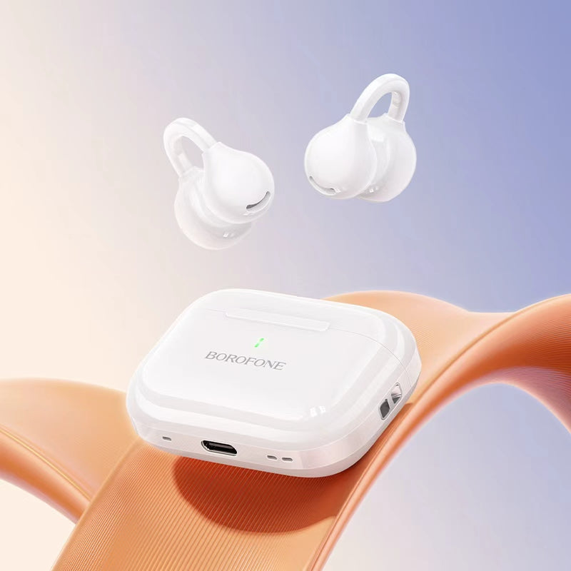 Borofone. BW95 Auriculares TWS Bluetooth – Clip + 6 h