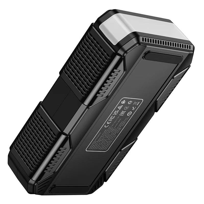 Hoco. QS6 Bomba de Aire Inteligente + Arrancador de Emergencia 8000mAh con Linterna LED