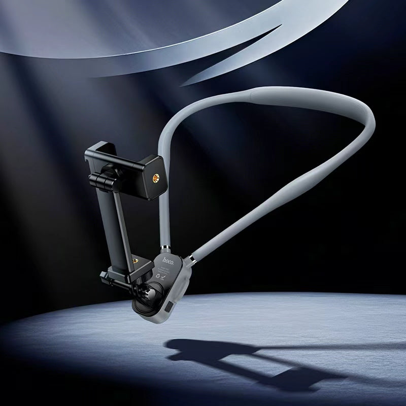Hoco. K30 Soporte de Cuello para Móvil – Clip para Streaming y Grabación