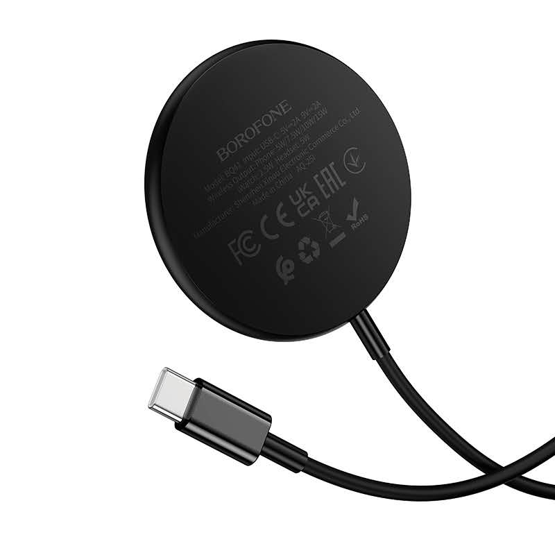 Hoco. BQ41 Cargador Inalámbrico 3 en 1 Magnético – Móvil, Apple Watch y AirPods