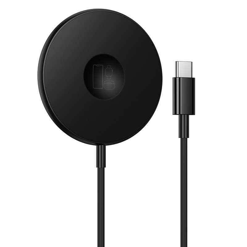 Hoco. BQ41 Cargador Inalámbrico 3 en 1 Magnético – Móvil, Apple Watch y AirPods