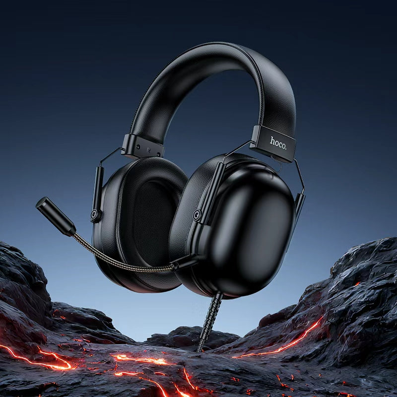 Hoco. W113 Auriculares Gaming 7.1 – USB + Jack con Micrófono y Control