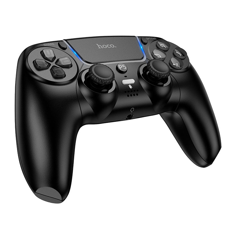Hoco. GA32 Mando Inalámbrico para PS5 – Vibración Dual + Audio (NO PS4)